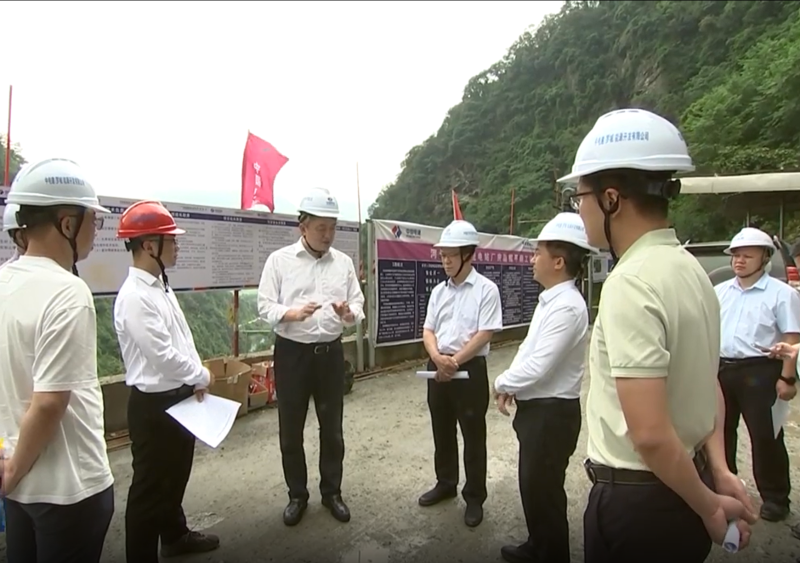 河池市长王军调研河池抽水蓄能电站项目